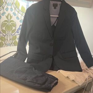 Boys navy suit from Crewcuts
